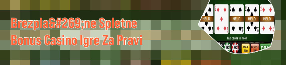 Klasične video poker za resničen denar