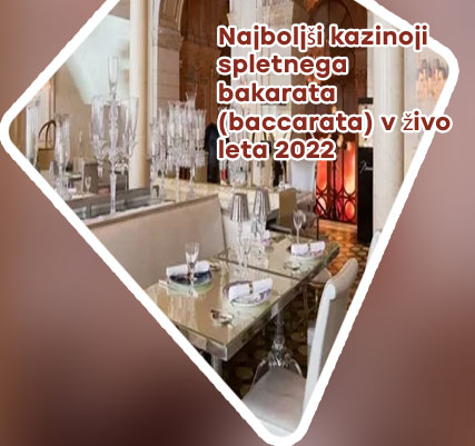 Najboljši baccarat v Sloveniji