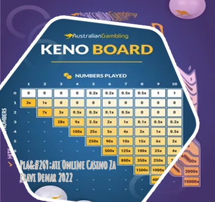 Online Keno za resničen denar