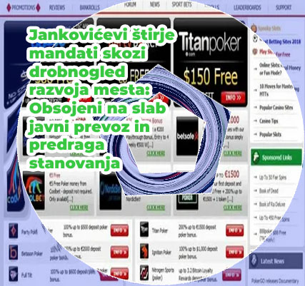 Video poker Bonus No Deposit v Sloveniji